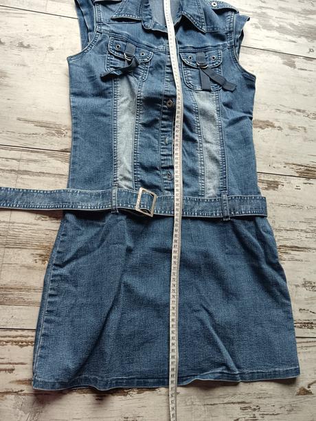 Rifľové šaty sx/s, bay,xs