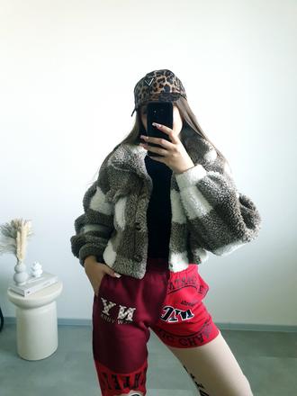 Kožušinová bundička s/m, s