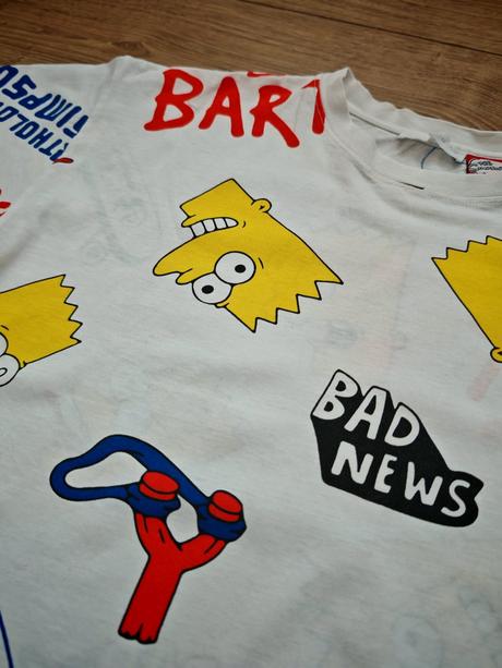 Krásne tričko bart simpson, zara,152