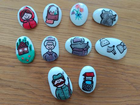 Kamienky červená čiapočka, 