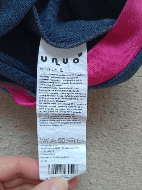 Unuo čiapka so šiltom, unuo,l