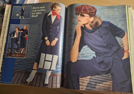 Zväzok retro burdy 1976 (2. polrok, čísla 7-12), 