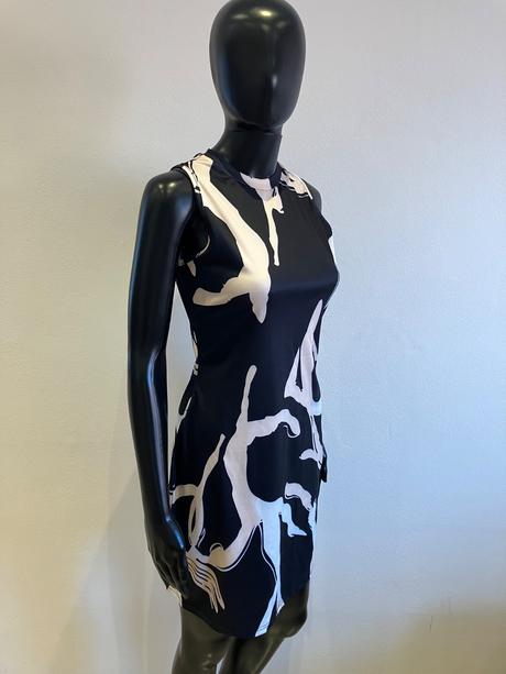 Dámske šaty vzorované (m), m