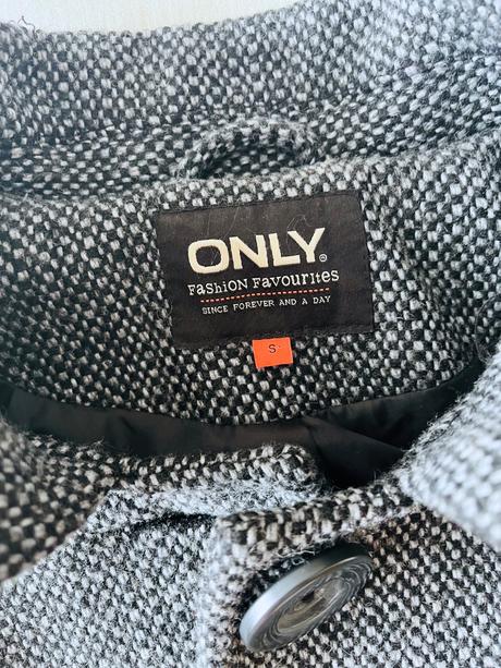 Only vlnený kabát vel.s, only,s