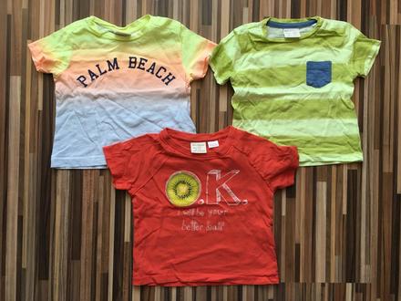 Tričko 3 ks, zara,74