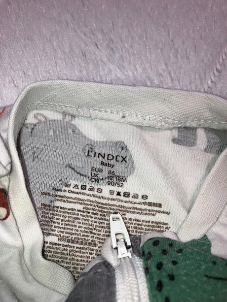 Pyžamo - overal - zvieratá, lindex,86