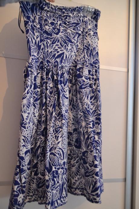 Letné šatky bez ramienok, xs