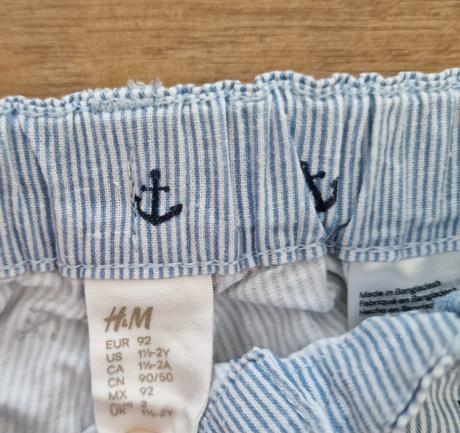 Kraťasky h&m, 92, h&m,92