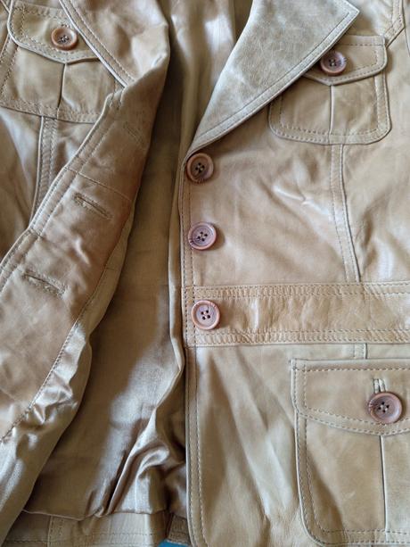 Dámska bunda sako pravá koža nové, orsay,36