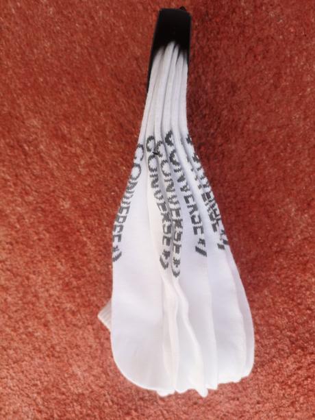 Converse pánske ponožky 3 páry veľkosť 43-46, converse,42 / 44 / 46