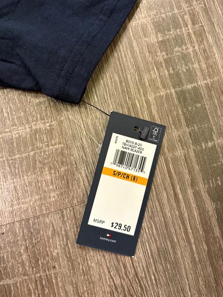 Tommy hilfiger chlapcenske tričko na 8 rokov, tommy hilfiger,128