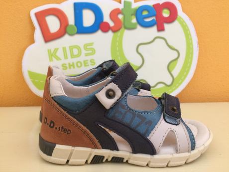 Chlapcenske kozene sandale, d.d.step,24