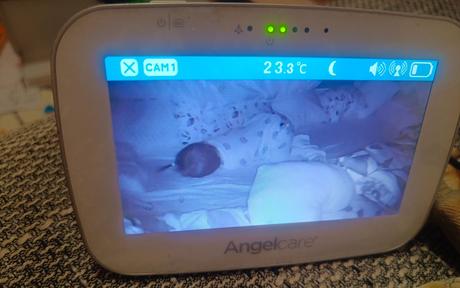 2v1 detská pestúnka, monitor dychu angelcare, angelcare