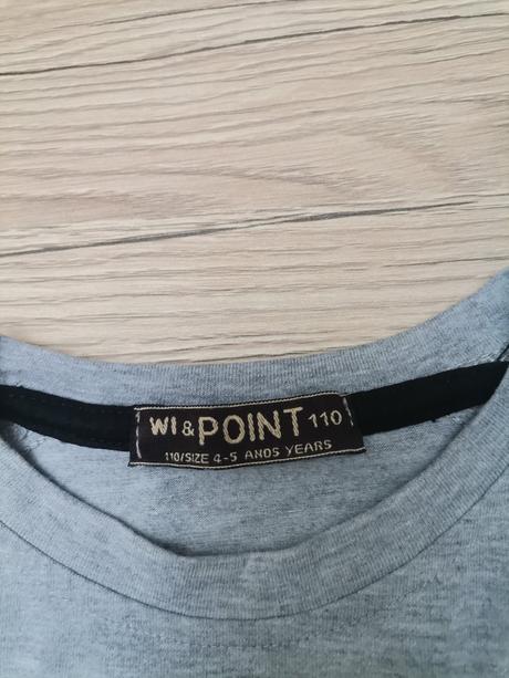 Chlapčenské sivé tričko, 110