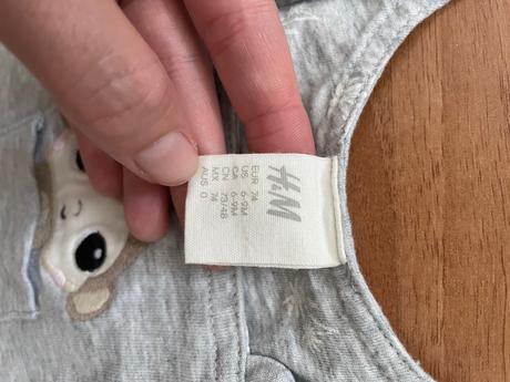 Gatky na traky pre babatko, h&m,74