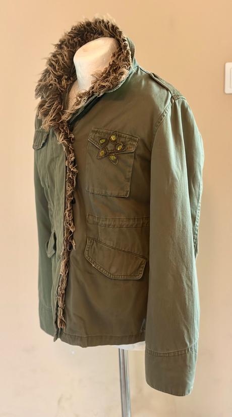 Štýlová bunda v military štýle review, veľ. 40, review,40