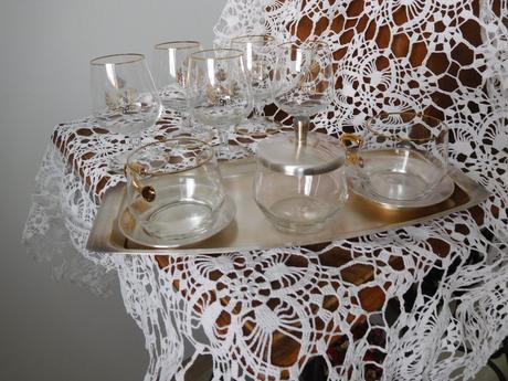 Sklo v kombinácii s alpakou,, 