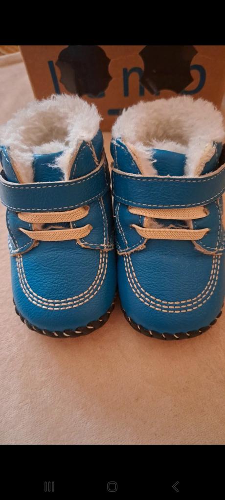 Capacky kožené, little blue lamb,19