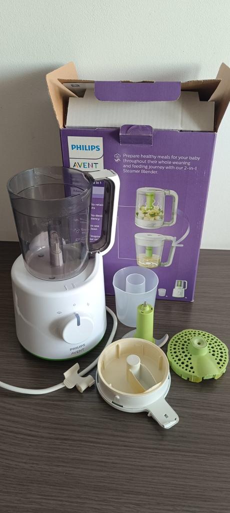 Parný hrniec a mixér philips avent 2v1, avent