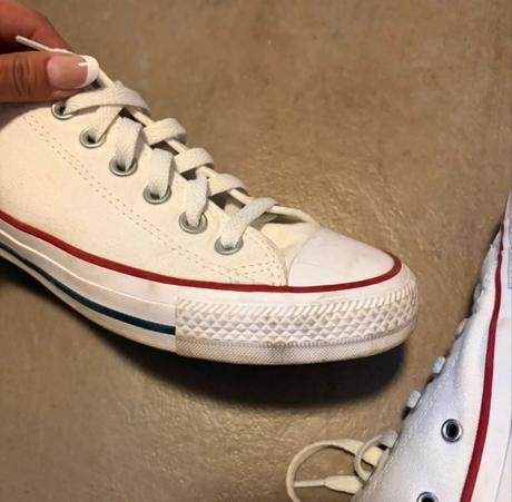 Biele conversy, converse,38