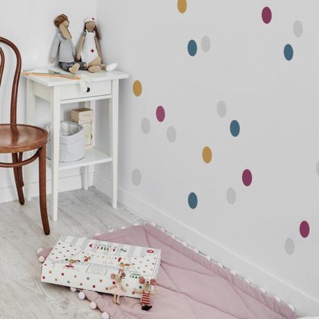 Dekorácia na stenu dekorník konfetti 6,