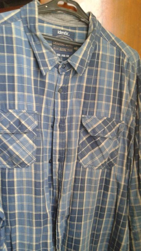 Modrá košeľa 4 xl/49-50, 49