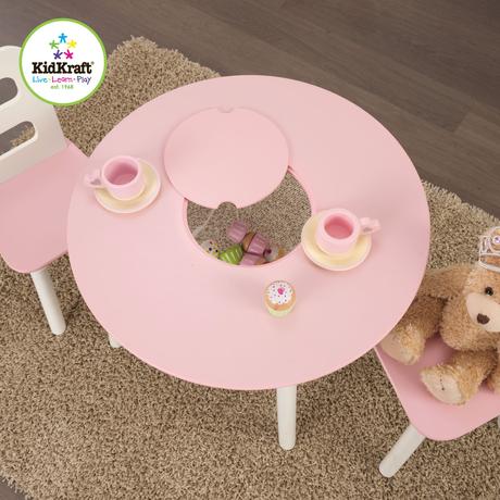 Kidkraft sada okrúhleho stolíka a dvoch stoličiek,