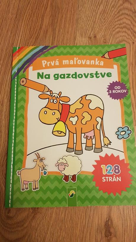 Hruba kniha- omalovanka,