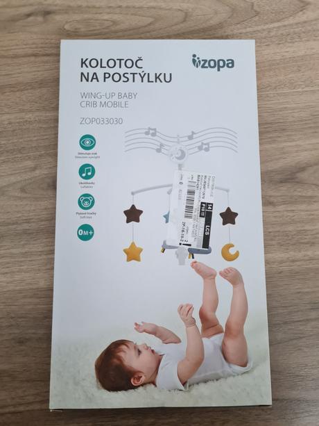 Kolotoč nad postieľku zopa, 