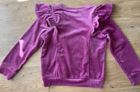 Mikina s volanikmi - top stav vel. 128, pepco,128