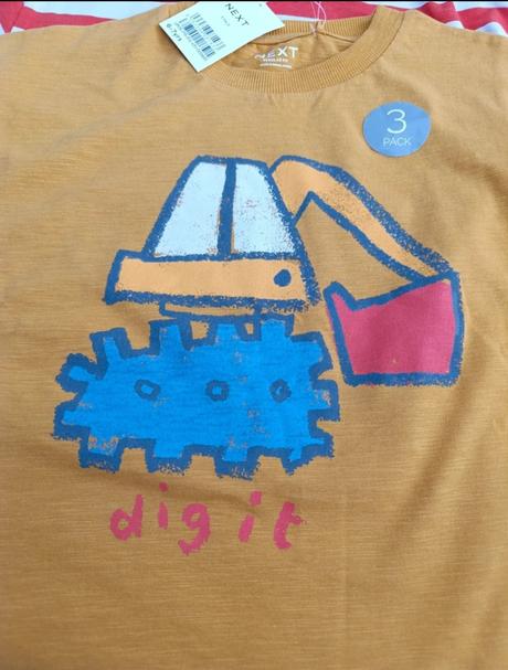 Next tričká 3ks, next,122