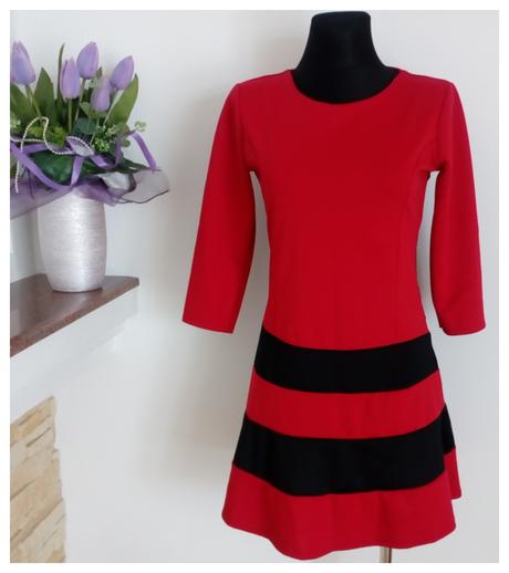 Šaty red, s