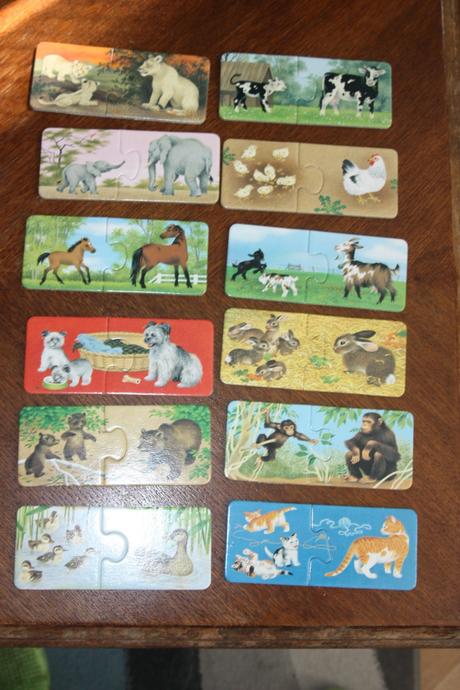 Hra zvieratká a ich mláďatká -  od 2,5 roka, 