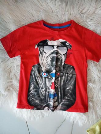 Tričko so psom, george,110