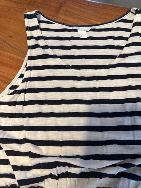 Šaty basic 2x, h&m,164