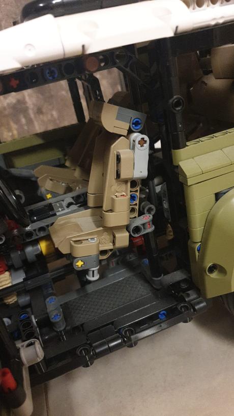 Lego technic 42110  - land rover defender top stav, 