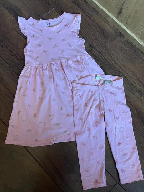 Šaty h&m jednorožec, h&m,122