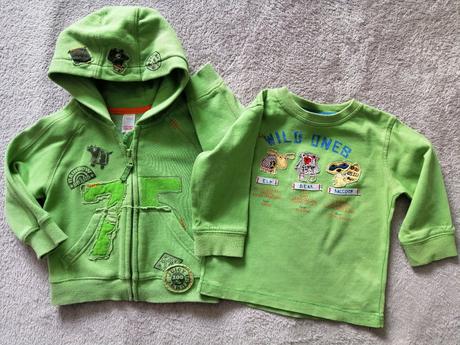 Mikinka+tričko, next,80