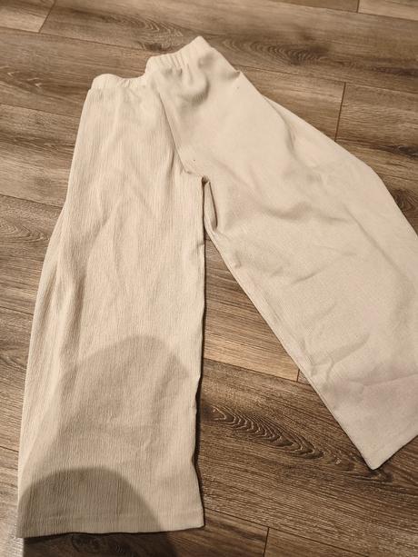 Letné nohavice so zavinovacim efektom 134/140, takko,134