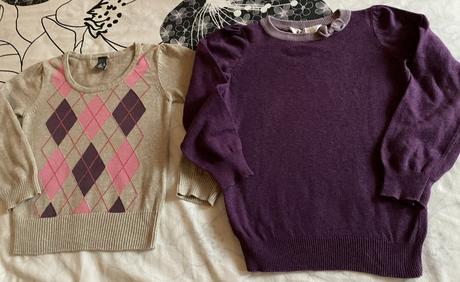 Bavlnený pulóvrik - svetrík h&m v. 110/116 - 4-6r., h&m,110