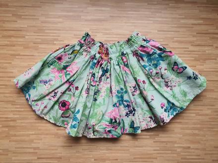 Kvetovana kruhova sukienka, next,68