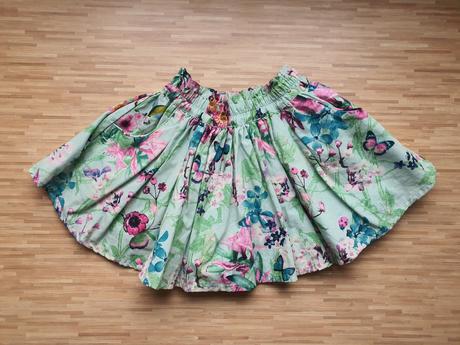 Kvetovana kruhova sukienka, next,68