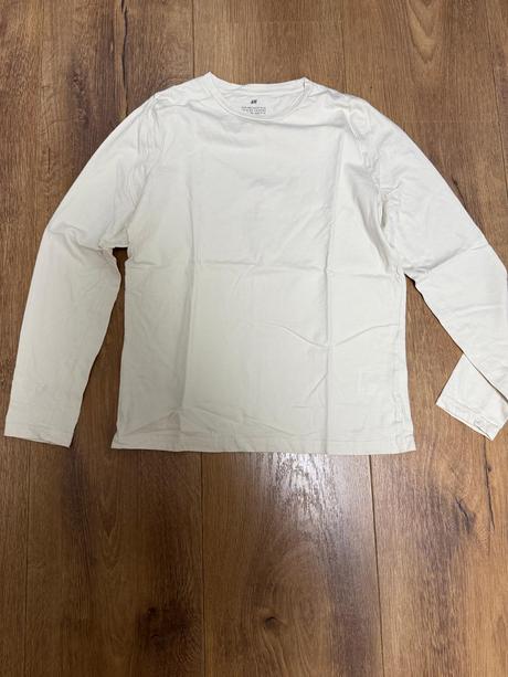 Tricka s dlhym rukavom 4ks, h&m,158