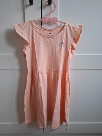 Bavlnené šaty, h&m,116