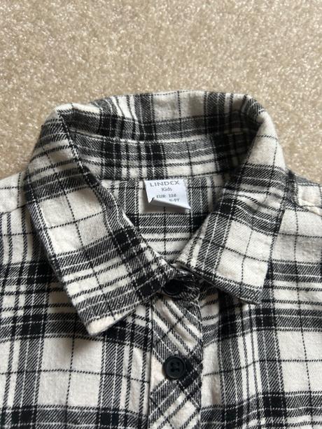 Flanelové šaty lindex veľ.134, lindex,134