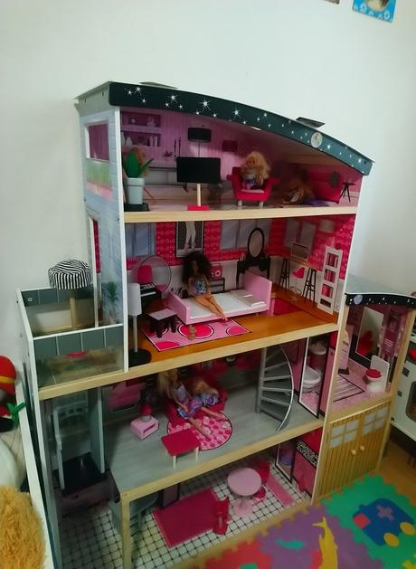 Domček pre bábiky sparkle mansion, kidkraft,