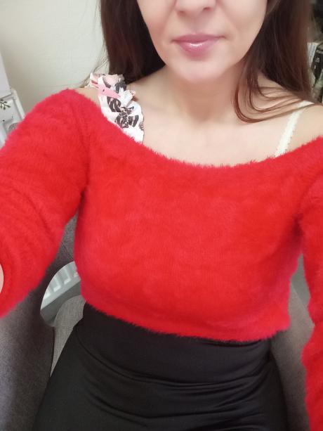 Alpakovy svetrik, h&m,s