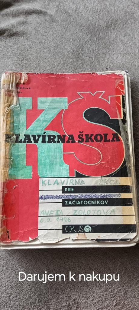 Predám knihy na hudobnu, 