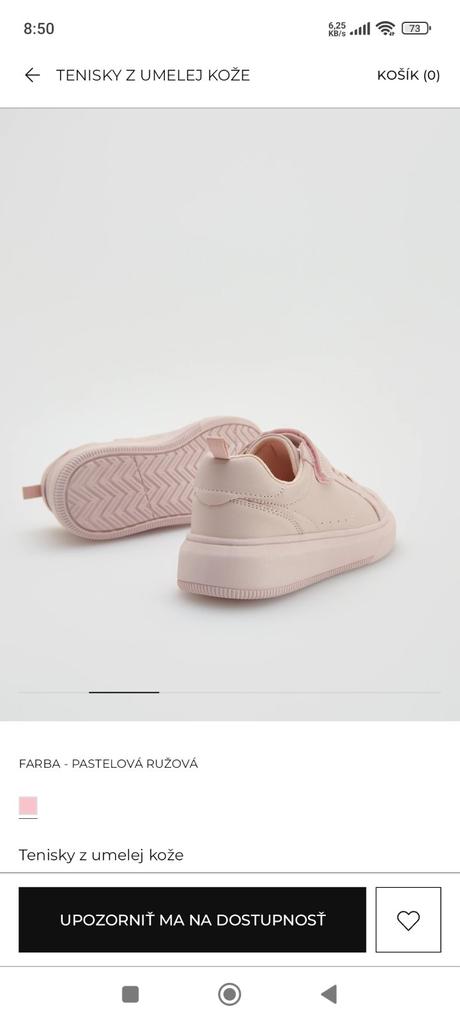 Nenosené tenisky, reserved,35