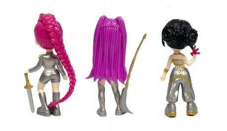 Demon hunters kpop huntrix figurky sada 3 figurek, 